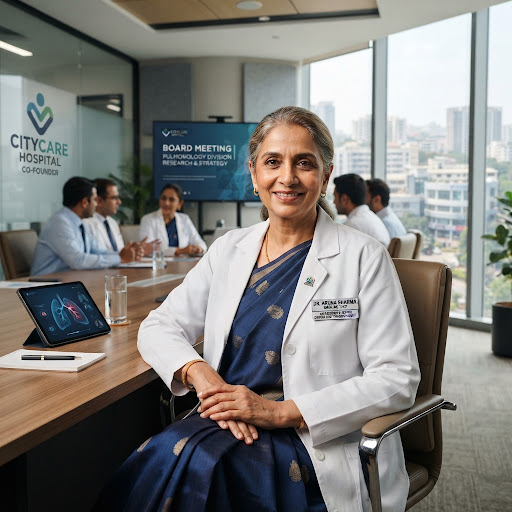 Portrait of Dr Sarah Mathew